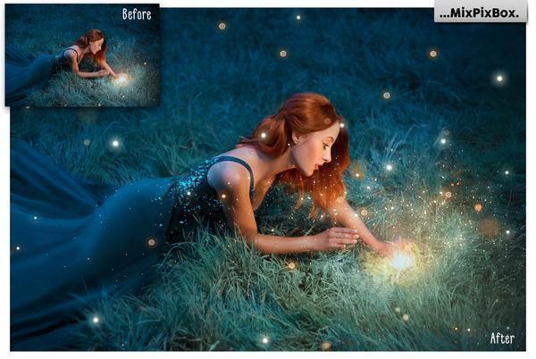500+ Magical Photo Overlays & Backdrops, Water Splash, Smoke Bomb, Confetti, Magic Wands + more!