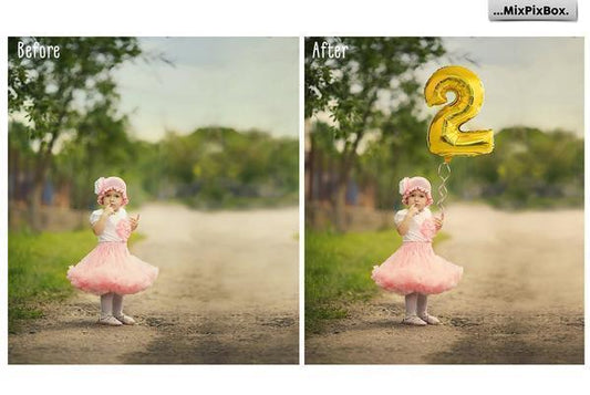 1700+ Photo Overlays, Long Exposure, Glitter, Number Balloons, Digital Papers + More!