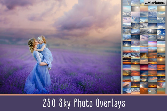 1000+ Sky Overlay Bundle